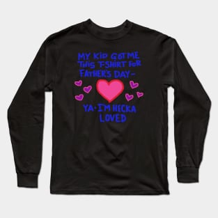 Father's Day Gift Shirt Long Sleeve T-Shirt